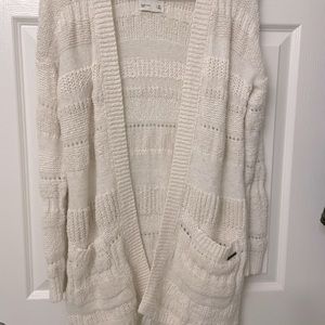 Abercrombie Cream Cardigan
